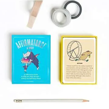 Affirmators! at Work Deck: 50 Affirmation Cards to Help You Help Yourself - Without the Self-helpy-ness!