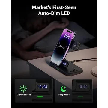 INIU 3 in 1 Wireless Charging Station for All Devices