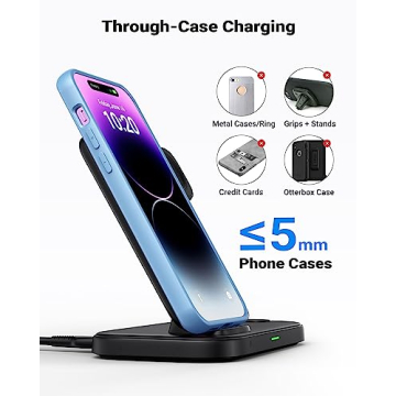 INIU 3 in 1 Wireless Charging Station for All Devices