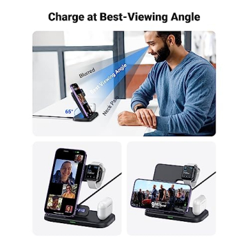 INIU 3 in 1 Wireless Charging Station for All Devices