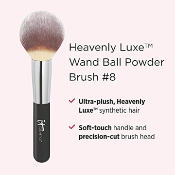 Heavenly Luxe Wand Ball Brush for Poreless Powder Application