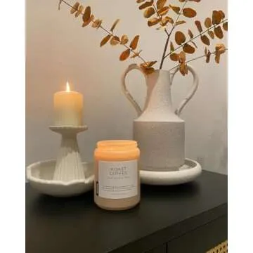 M&SENSE Coffee Scented Candle | Eco-Friendly & Long-Lasting