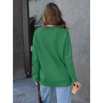 LILLUSORY Oversized Women Cardigan Sweater for Fall 2025