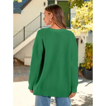 LILLUSORY Oversized Women Cardigan Sweater for Fall 2025