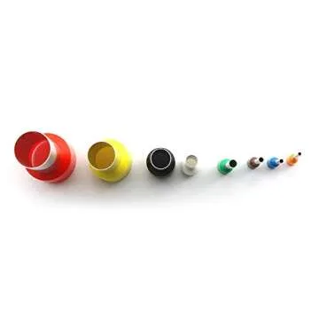 Tegg Round Clay Cutter Set - 40PCS Mini Mold for Crafting