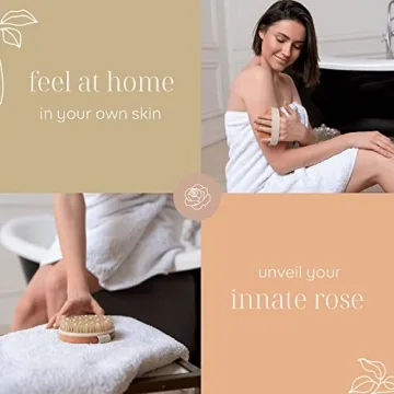 Dry Brushing Body Brush for Exfoliation and Cellulite