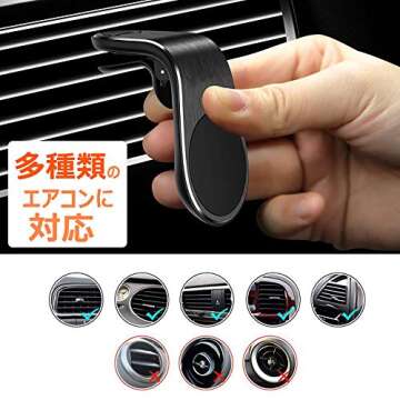 DICEKOO Magnetic Phone Car Mount for Safe Driving