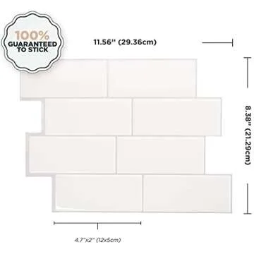 Smart Tiles Peel and Stick Backsplash for Easy DIY Upgrades