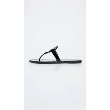 Tory Burch Women's Miller Soft Sandals in Perfect Black