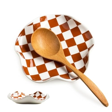 Miamolo Spoon Rest - Beautiful Ceramic Kitchen Accessory