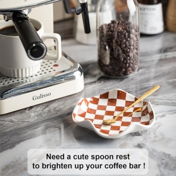 Miamolo Spoon Rest - Beautiful Ceramic Kitchen Accessory