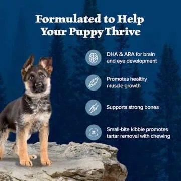 Blue Buffalo Wilderness Puppy High-Protein Dry Dog Food with Real Chicken, Grain-Free, Made in the USA with Natural Ingredients, Chicken, 4.5-lb Bag