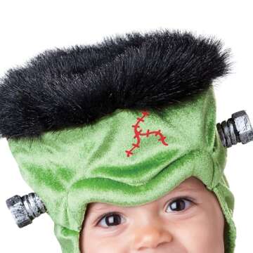 Fun World baby boys Costumes Baby's Monster-boo infant and toddler costumes, Multi, Large 18 Months-2T US