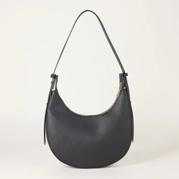 The Drop Marion Crescent Bag - Chic Vegan Leather Purse
