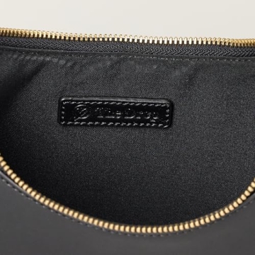 The Drop Marion Crescent Bag - Chic Vegan Leather Purse