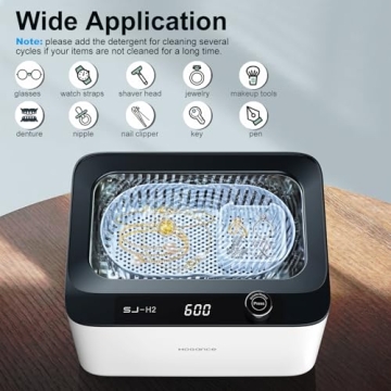 HOGANCE 30.4OZ Sonic Cleaner with Degas Mode