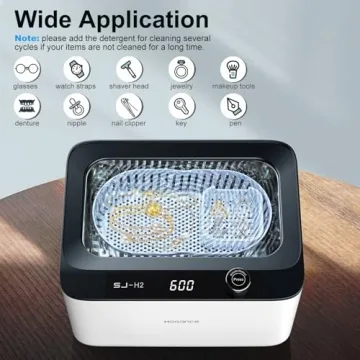 HOGANCE 30.4OZ Sonic Cleaner with Degas Mode