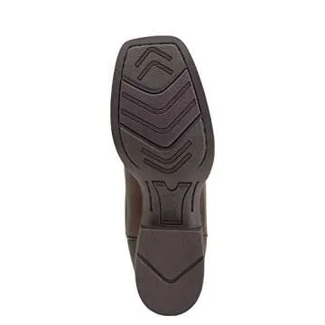 ARIATARIRC Womens Quickdraw Western Boot Sandstorm/Distressed White 8