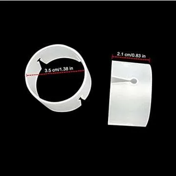 120 PCS Decorative Balloons Rings Balloon arch Convenient Clip Connector, Wedding decorations Event ...