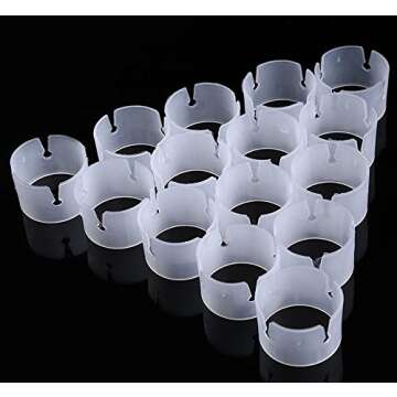 120 PCS Decorative Balloons Rings Balloon arch Convenient Clip Connector, Wedding decorations Event Party Supplies Garden decorations