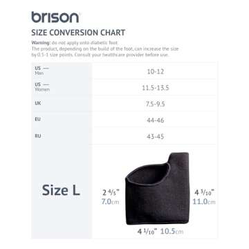 Brison Metatarsal Pads for Women and Men Ball of Foot Cushion - Gel Sleeves Cushions Pad - Fabric So...