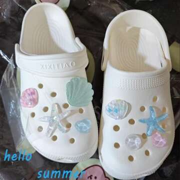 Large Slime Charms Cute Set - Aqua Resin Animal Charms