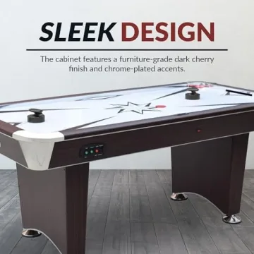 Hathaway Midtown II 6 Ft Air Hockey Table for Family Fun