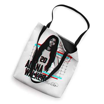 Alana Walker Official Merch Black Signature Tote Bag - Stylish & Durable