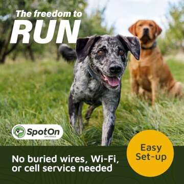 SpotOn GPS Dog Fence System for All Terrain Tracking