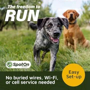 SpotOn GPS Dog Fence System for All Terrain Tracking
