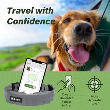 SpotOn GPS Dog Fence System for All Terrain Tracking