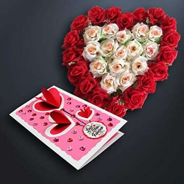 Hamilco White Cardstock Thick Paper Blank Place Tent Folded A2 Cards - Greeting Invitations Stationary - 4 1/4 x 5 1/2" Heavy weight 80 lb Card Stock for Printer (Bright)