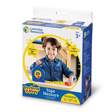 Learning Resources Jumbo Tape Measure - Fun Educational Toy for Kids