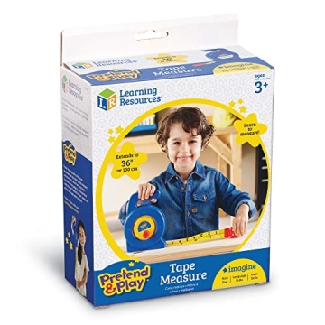 Learning Resources Jumbo Tape Measure - Fun Educational Toy for Kids