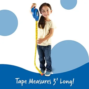 Learning Resources Jumbo Tape Measure - Fun Educational Toy for Kids