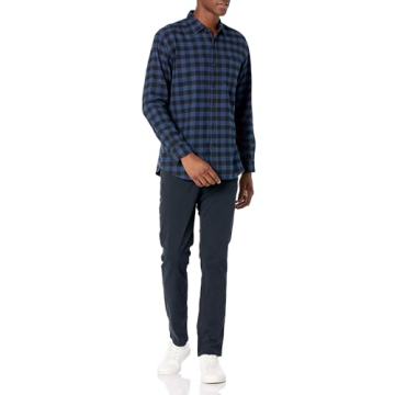 Amazon Essentials Men's Flannel Shirt - Stylish Comfort for All