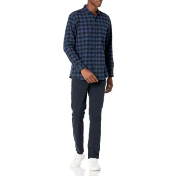 Amazon Essentials Men's Flannel Shirt - Stylish Comfort for All