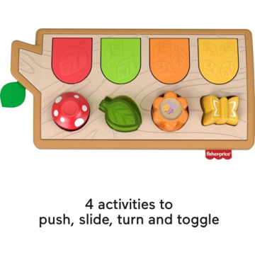 Fisher-Price Animal Pop-Up Toy for Babies 9+ Months Motor Skills