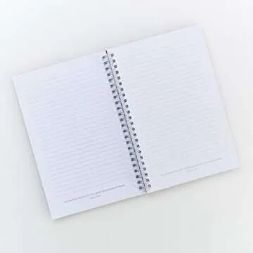 Christian Art Gifts Notebook My Grace is Sufficient 2 Corinthians 12:9 Bible Verse Inspirational Writing Notebook Gratitude Prayer Journal Flexible Cover 128 Ruled Pages w/Scripture, 6 x 8.5 Inches