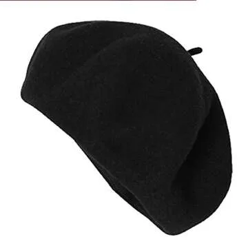 AIYUE French Beret - Stylish Wool Beanie Hat for All