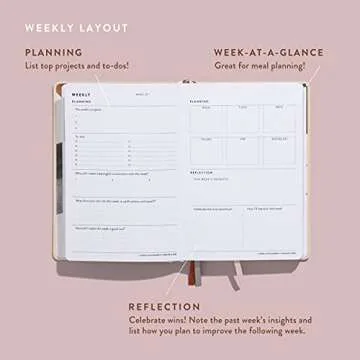 Harlow & Grey Life Planner for Daily Planning and Goal Setting