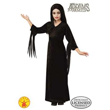 Rubies Girl's Addams Family Animated Movie Morticia Costume, Medium