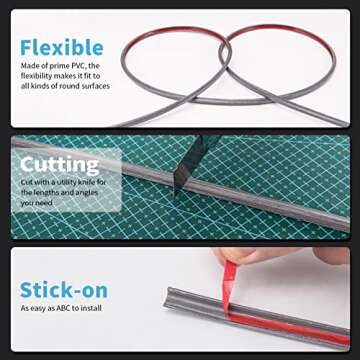 Art3d Vinyl Corner Trim - Safety & Style Combined