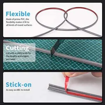 Art3d Vinyl Corner Trim - Safety & Style Combined