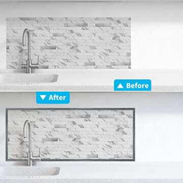 Art3d Vinyl Corner Trim - Safety & Style Combined