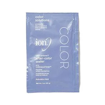 ion Color Defense After Color Sealer Packette, ParabenFree, Increases Softness and Shine