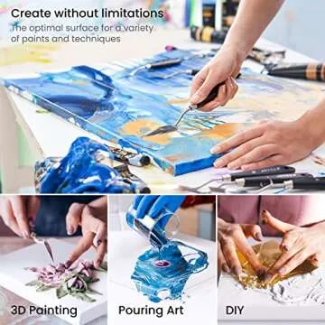 ARTEZA Stretched Canvases for All Skill Levels