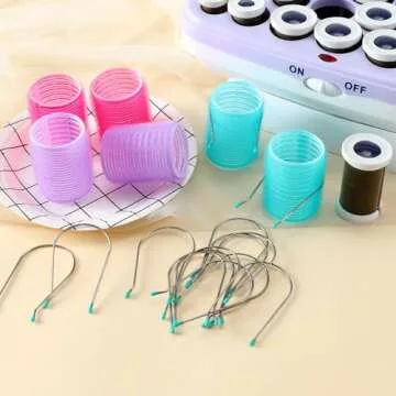 Fiewmay 20pcs Hot Roller Replacement Clips - Durable and Organized