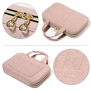 Yarwo Knitting Needles Case for Crochet Hooks & Accessories