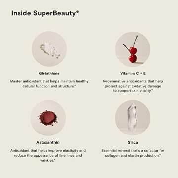 Moon Juice SuperBeauty | Natural Beauty Supplement for Skin | Beauty Vitamins with Antioxidants Glutathione, Vitamin C & Vitamin E | 30 Serving